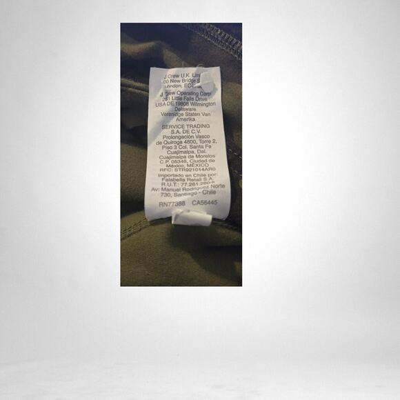 J Crew Size Small Womens 7/8 Leggings Athletic Pants Green Camo - Picture 5 of 5